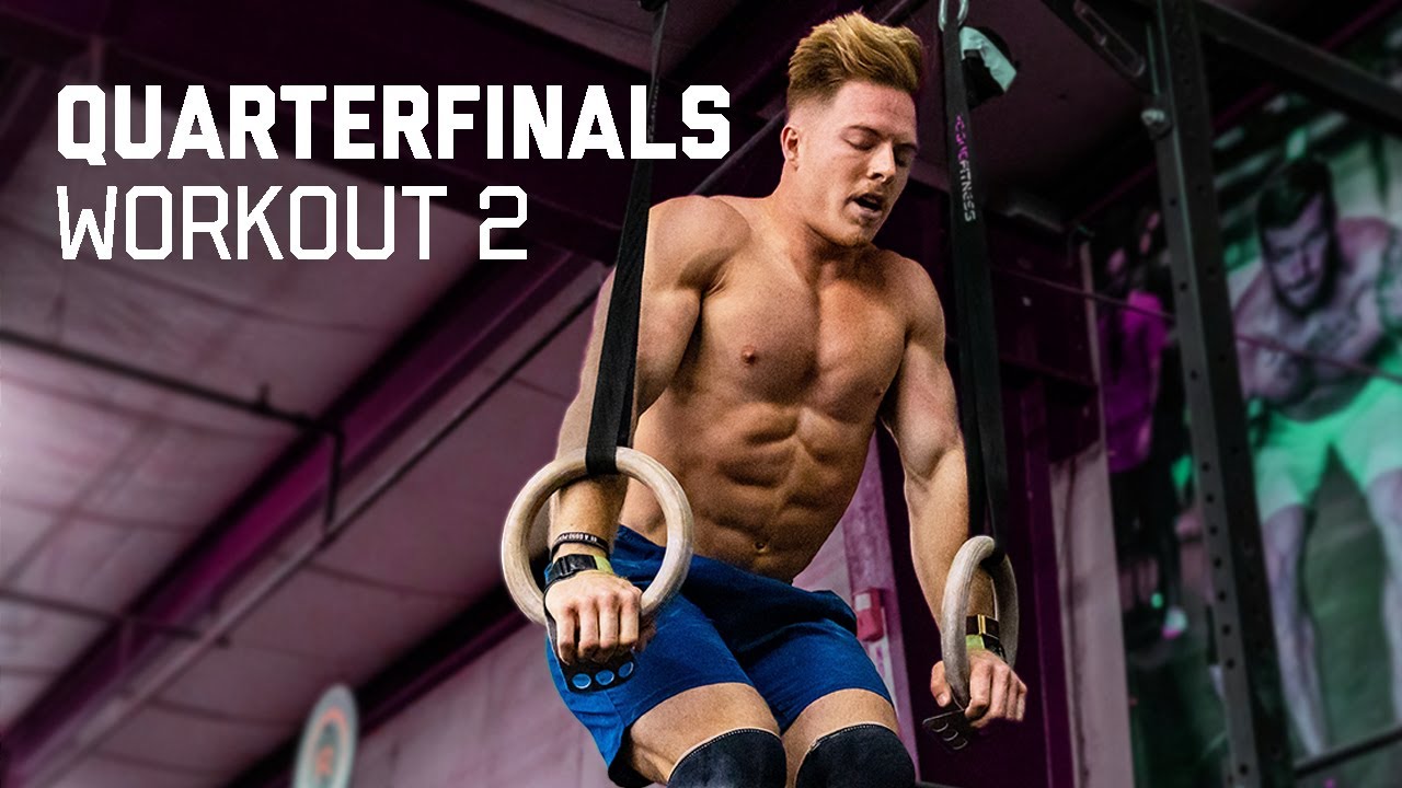 NOAH OHLSEN & JAKE BERMAN | 2022 CrossFit Quarterfinals Workout 2