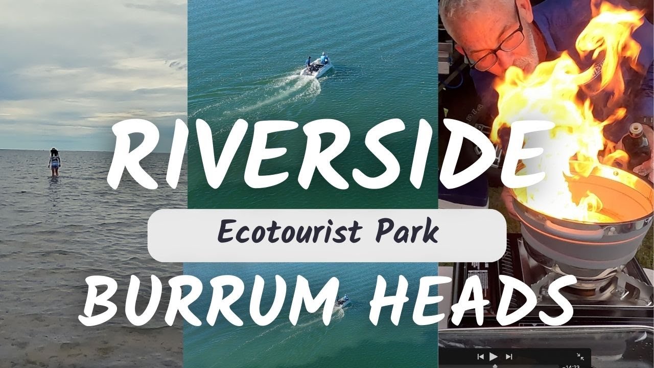 The best place to fish and crab whilst camping - Riverside Burrum Heads Ecotourist Park