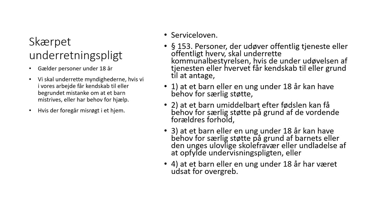 Rettigheder, pligter og love. sosu fag.