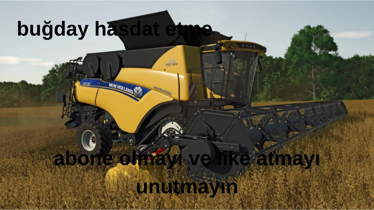 FS25 SİMULATOR BUĞDAY HASAT ETME