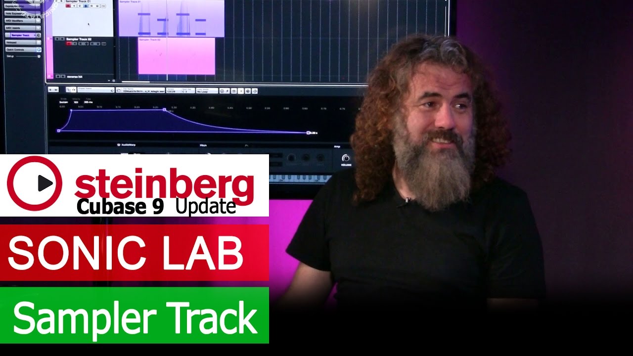 Sonic LAB: Cubase Pro V9 Sampler Track