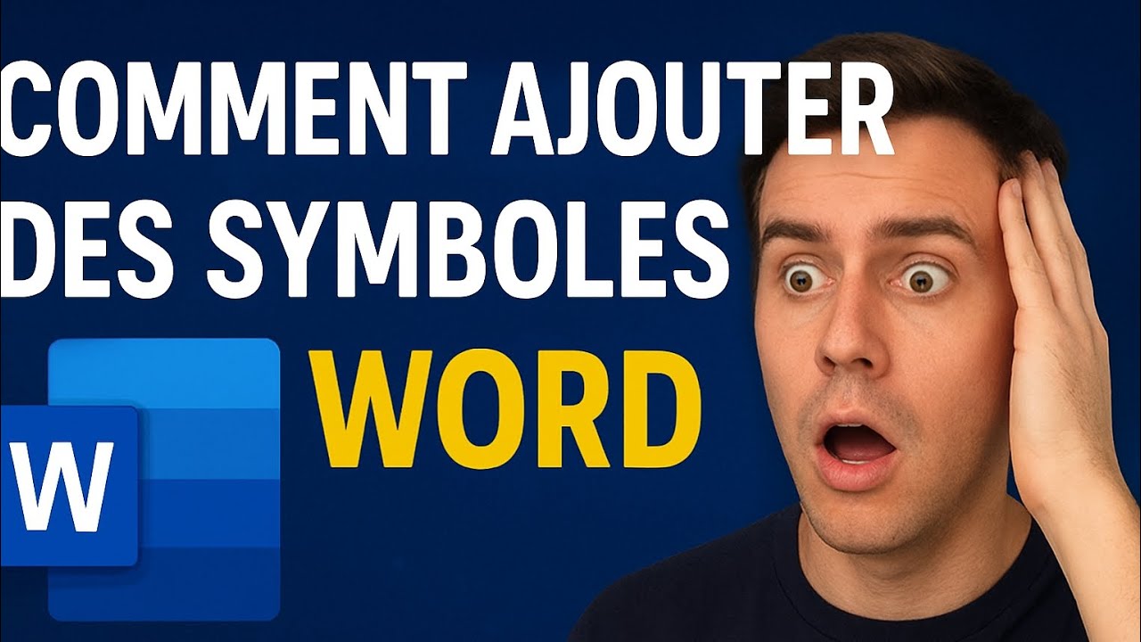 Les SYMBOLES, PICTOGRAMMES et CARACTÈRES SPÉCIAUX avec Word (Tutoriel Office)