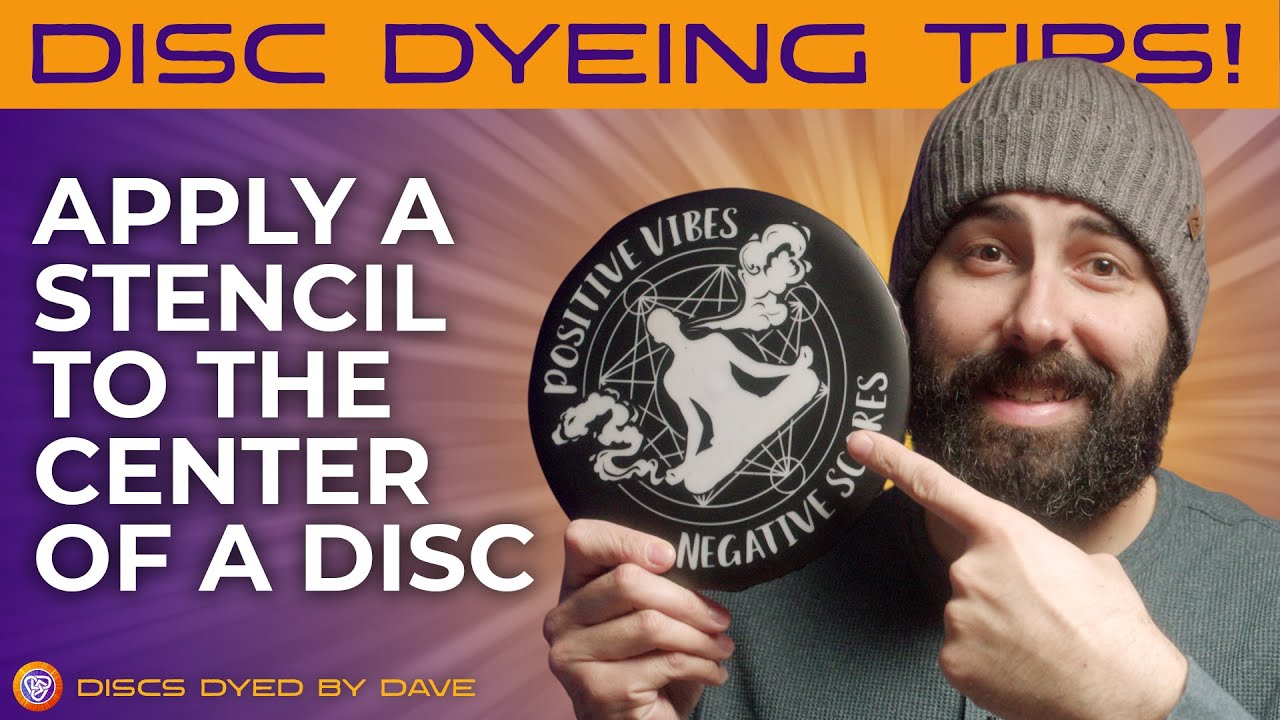 Learn EXACTLY How to Center a Stencil on Your Disc (My Tried and True Method)