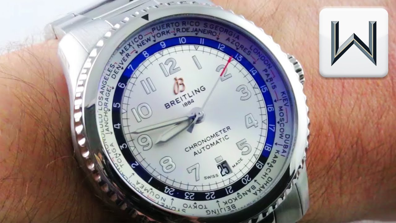 2018 Breitling Navitimer 8 Unitime World Time (AB3521U01G1A1) Luxury Watch Review