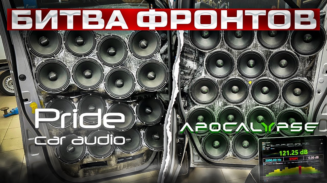 Битва ФРОНТОВ Pride SOLO Neo 300 Vs. Apocalypse AP-M67AN . Starex Автостиль