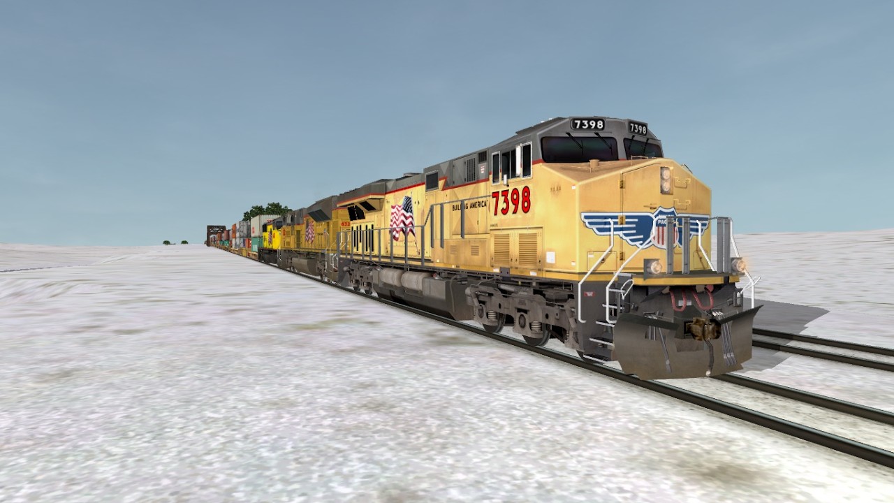 ORTS: Fast UP C45ACCTE #7398 EB ITAG4-15 At Luzerne, IA