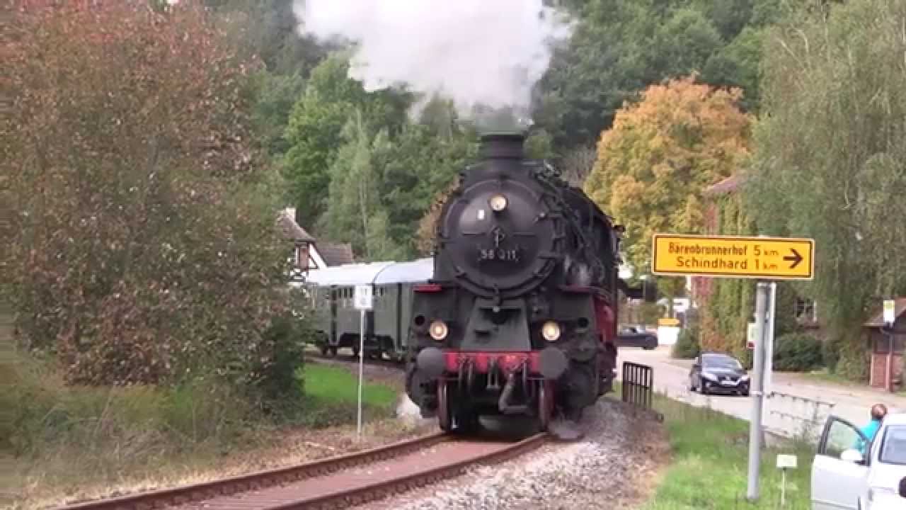 Br 58 311 auf der Wieslautertalbahn HD 09.10.2015
