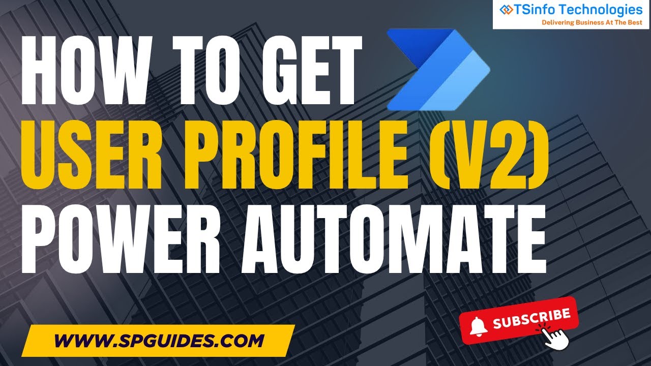 Power Automate Get Users Profile (V2) & Get Manager Profile (V2)  | Get Manager &  User Details