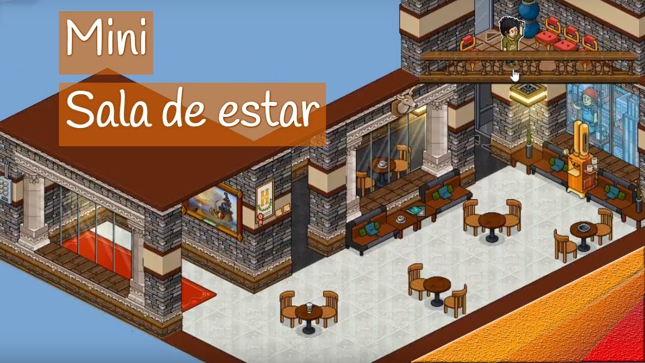 Habbo sala ~ Dos pisos ~ Editor floor ~ Bug de pared.