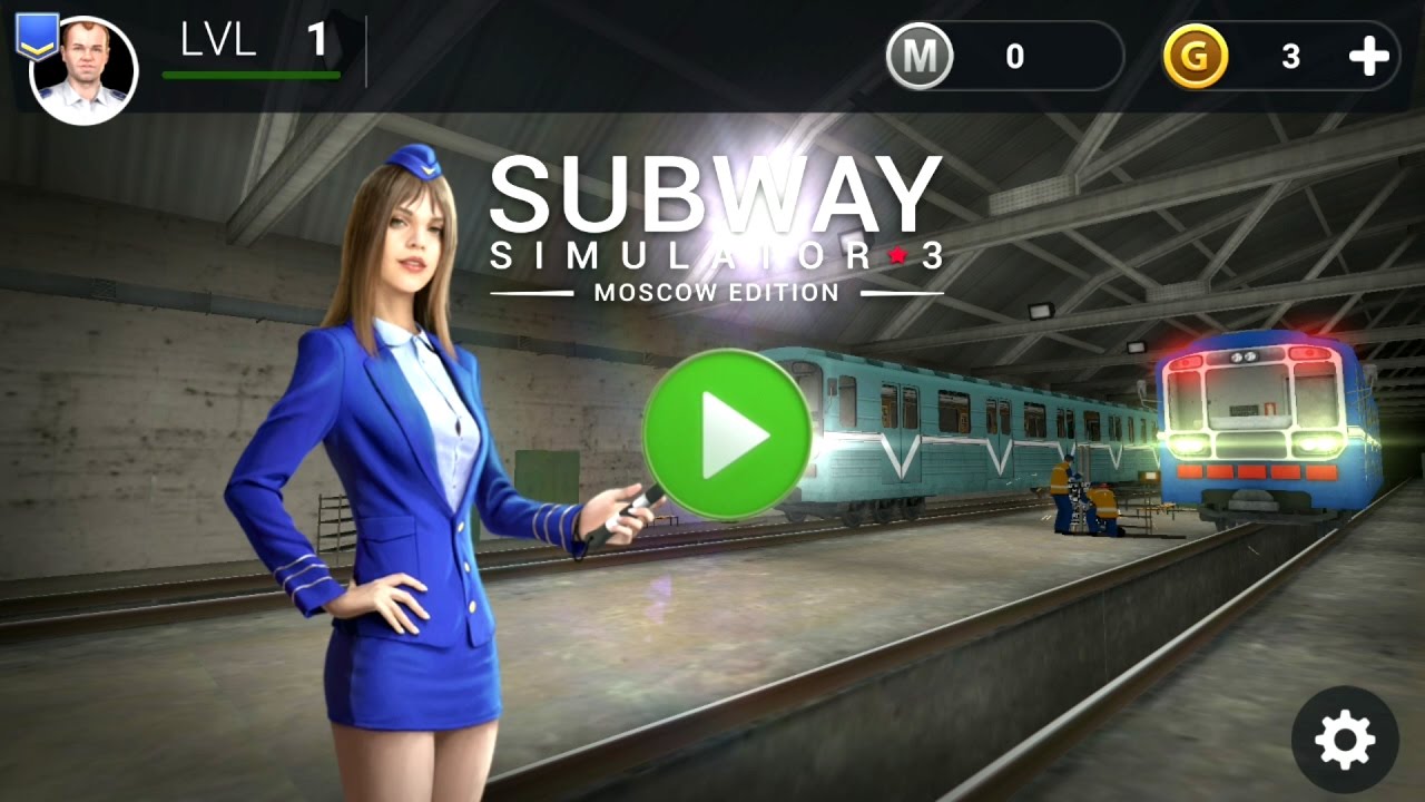 Subway Simulator 3 - Moscow | by Simulators Live | simulation | Android Gameplay HD
