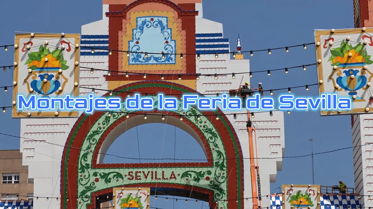 Montajes de la Feria de Sevilla 😍​❤️👍