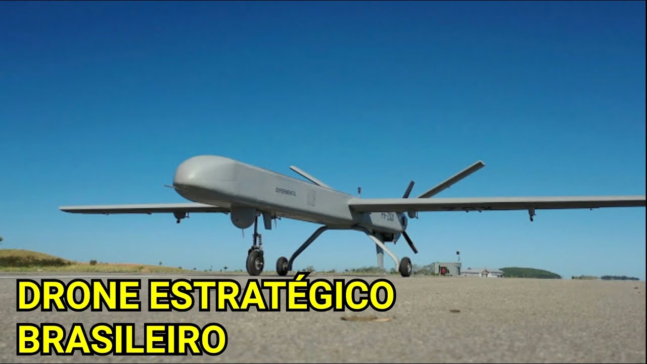 O Brasil lan&ccedil;a Drone Estrat&eacute;gico para Defesa e Vigil&acirc;ncia de suas fronteiras