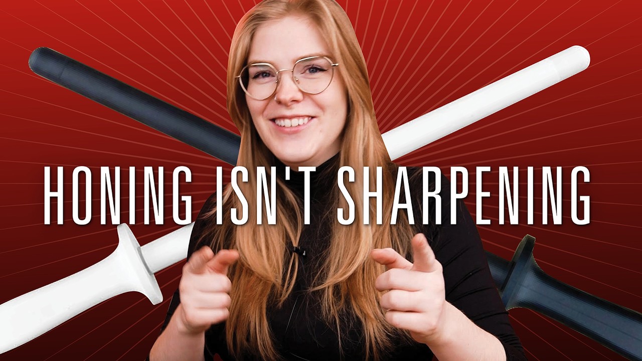 How to Hone Your Knife - White V.S. Black Ceramic Honing Rods
