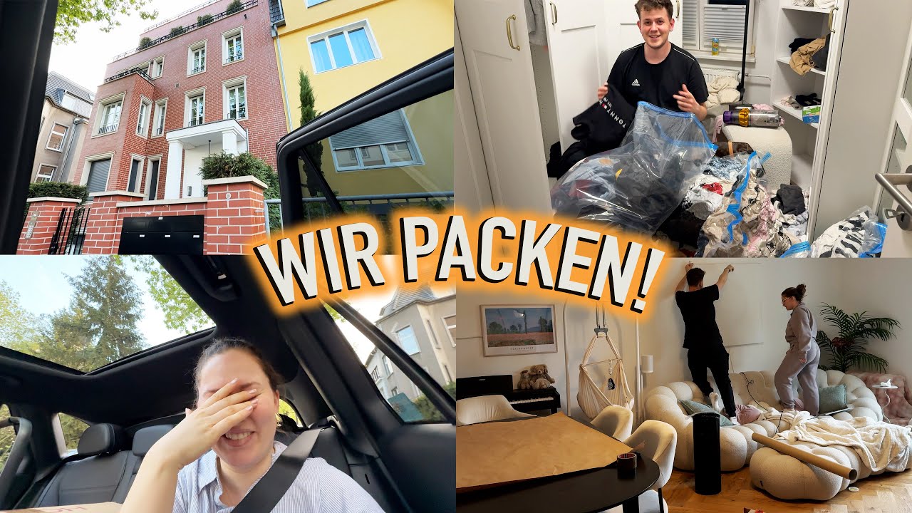 WIR HABEN ES UNTERSCH&Auml;TZT! 📦🤯🏡 (Kartons packen, Ausmisten) - UMZUGSVLOG #1 |  Sonny Loops