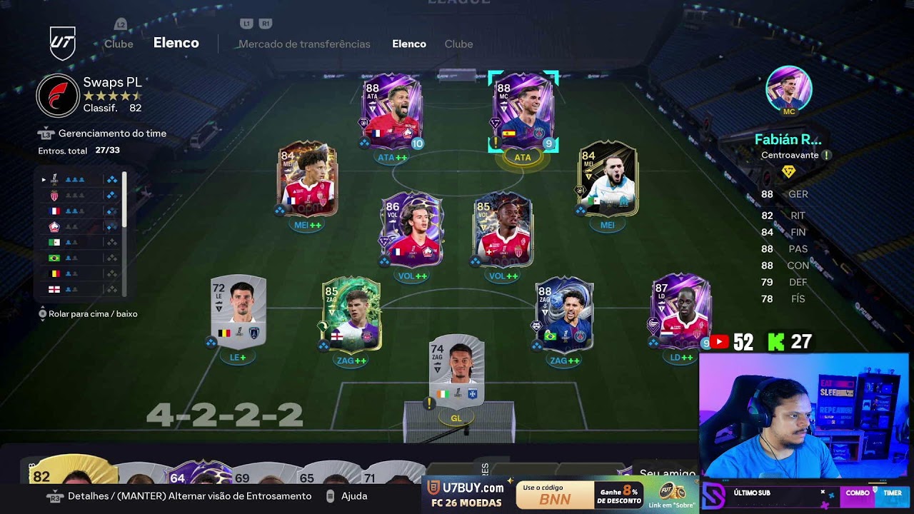 FUTURE STARS E EVO 2PS+ 🔥 @danthebnn ❗trade ❗contato ❗social