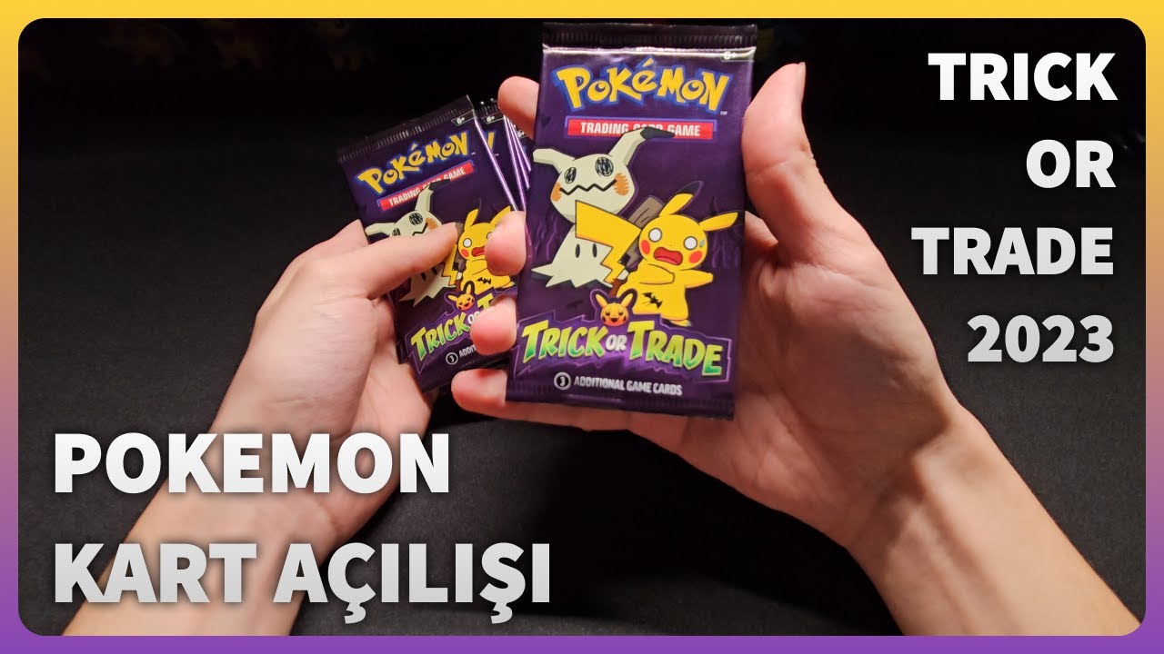 Pokémon Trick or Trade 2023 Booster Pack Açılışı