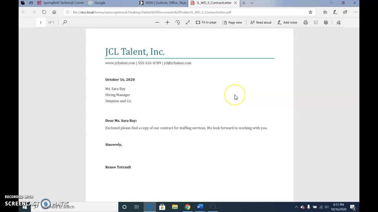Word Module 5 Textbook Project Part 4