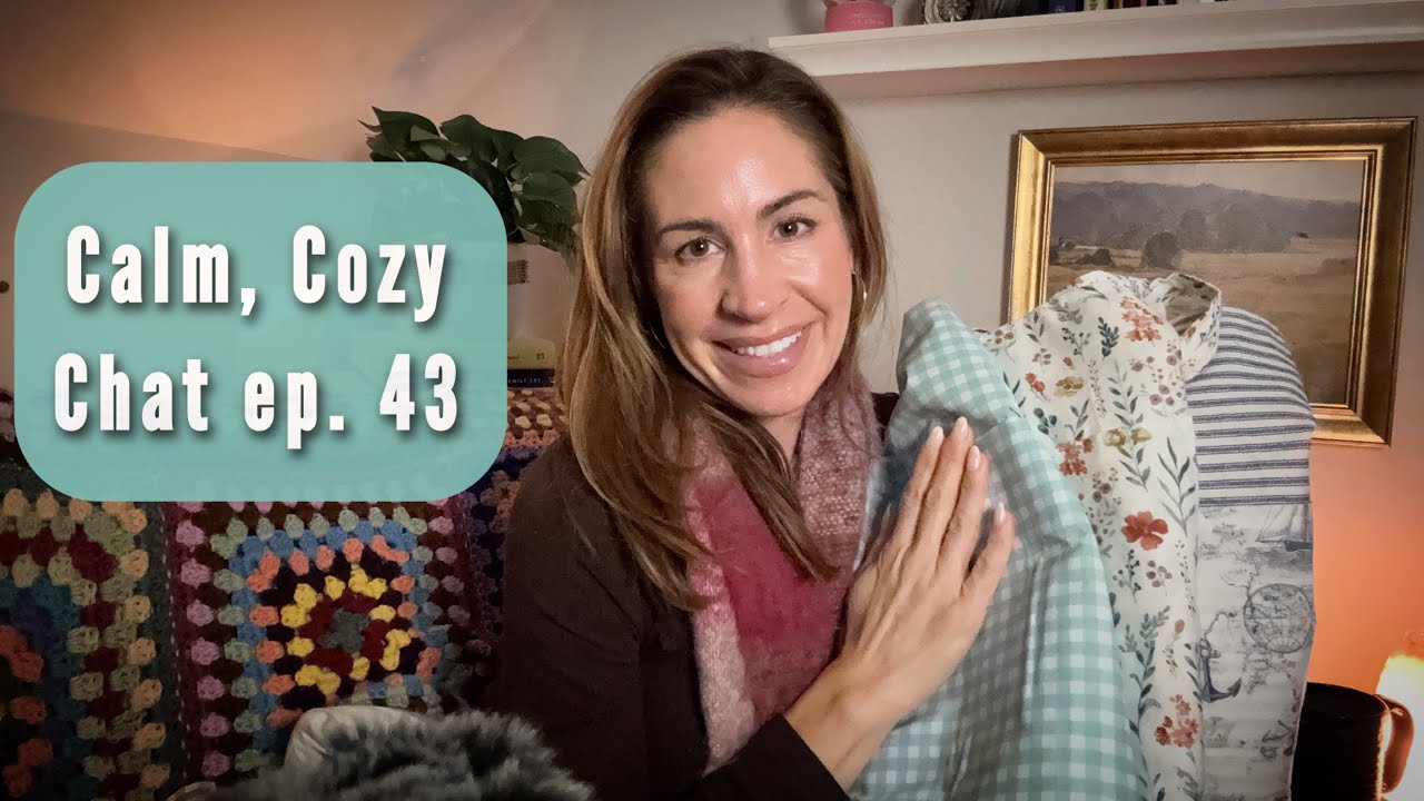 ASMR | Calm, Cozy Chat ep. 43 | Weekly Catch-Up, 🧵 Beginning My Sewing Journey, + Gentle Q&A 