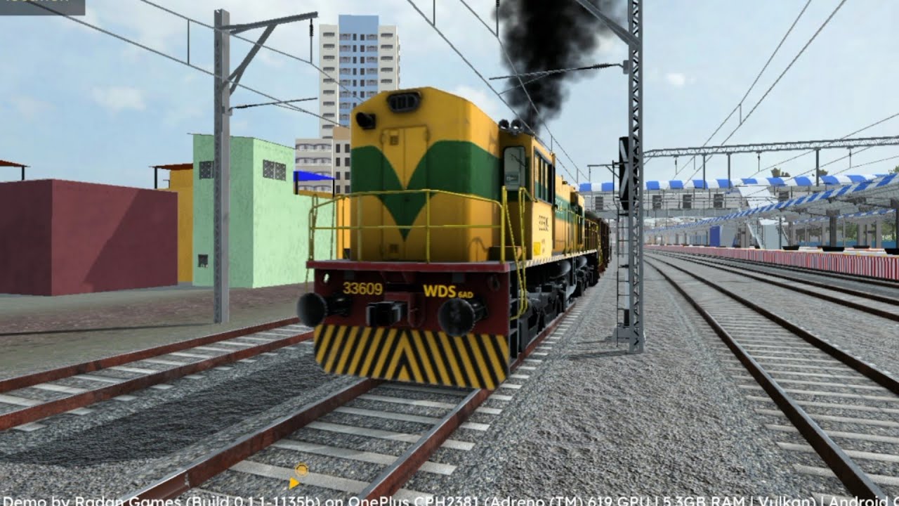Tanker shunting by wds6 locomotive in indian railway #train #subscribe #share #railworks #railway 