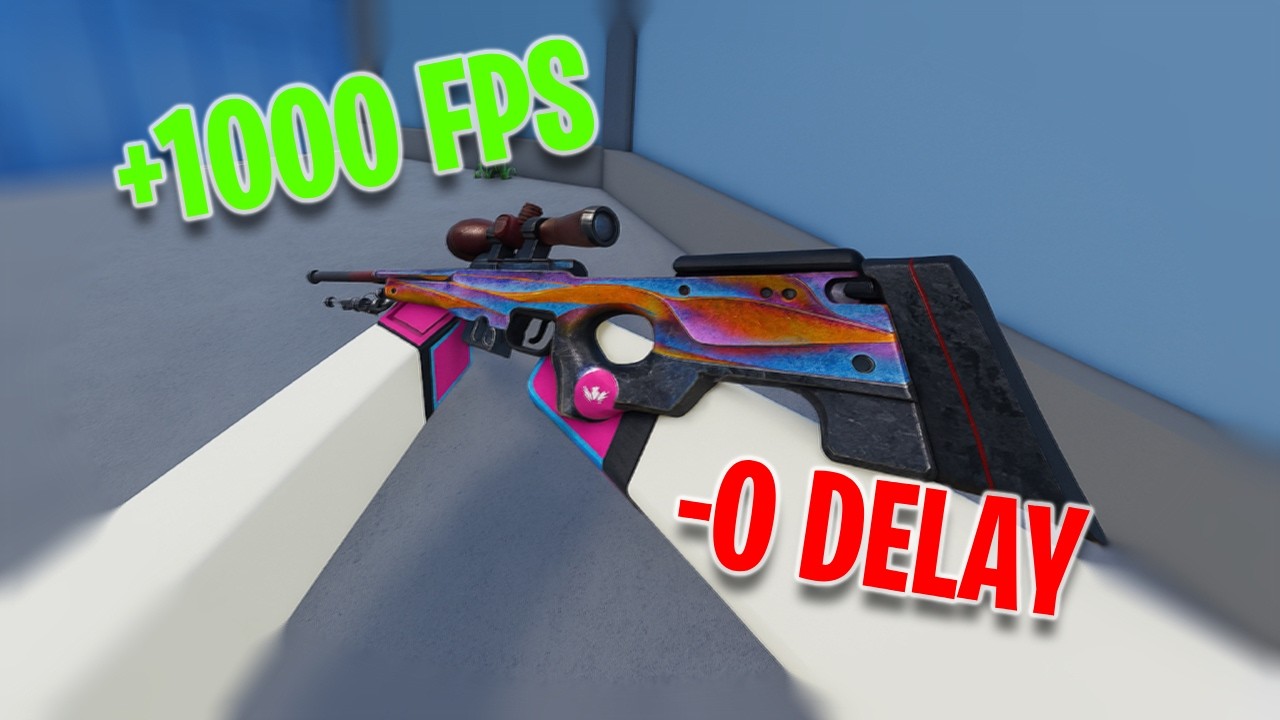 How to get 1000+ FPS in Sniper Arena
