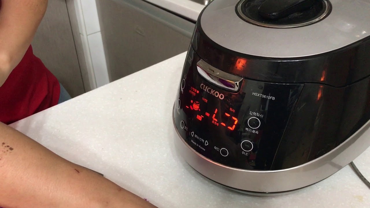 Cuckoo Korean premium pressure rice cooker