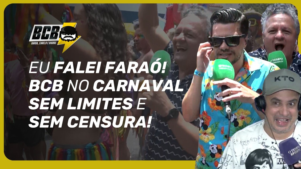 TÁ LIBERADO! Barba Cabelo e Bigode vai às ruas do CARNAVAL com MUITA ZOEIRA e DIVERSÃO
