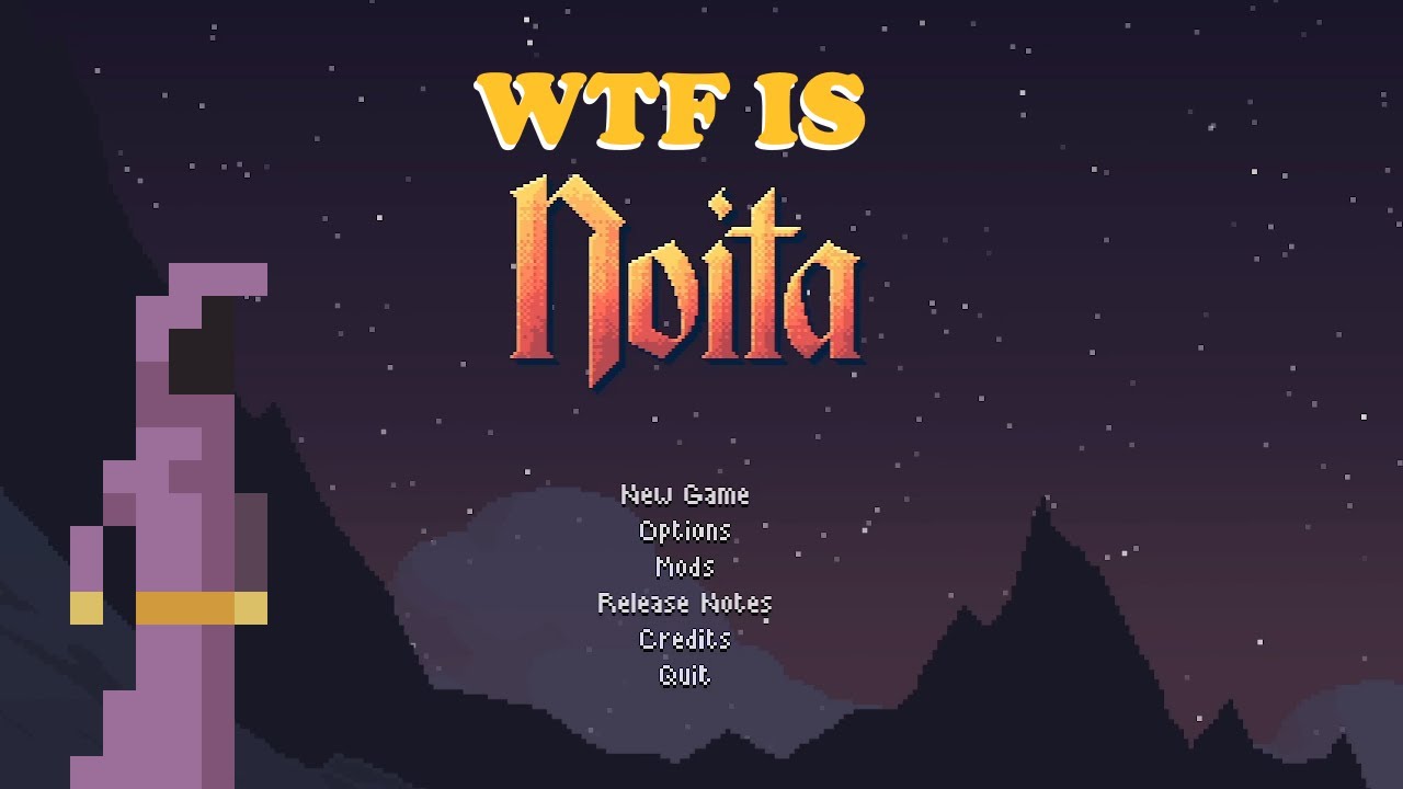 Blind noita playthrough