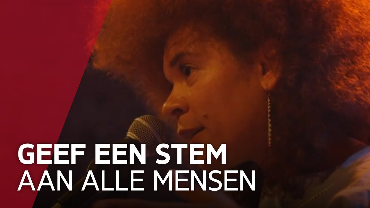 Spoken word-artiest Babs Gons