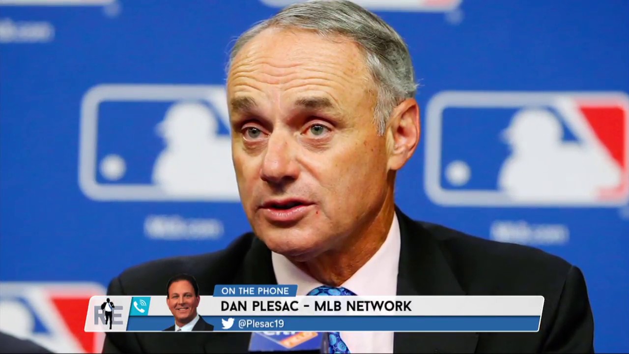 MLB Network Analyst Dan Plesac on Dan Le Batard & Rob Manfred's Heated Exchanged - 12/21/17