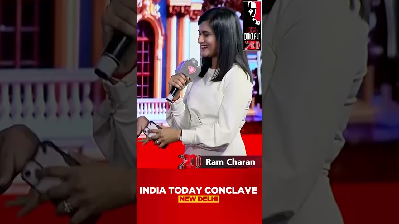 Watch: Ram Charan Names His Favourite Superstar | India Today Conclave 2023 #shorts
