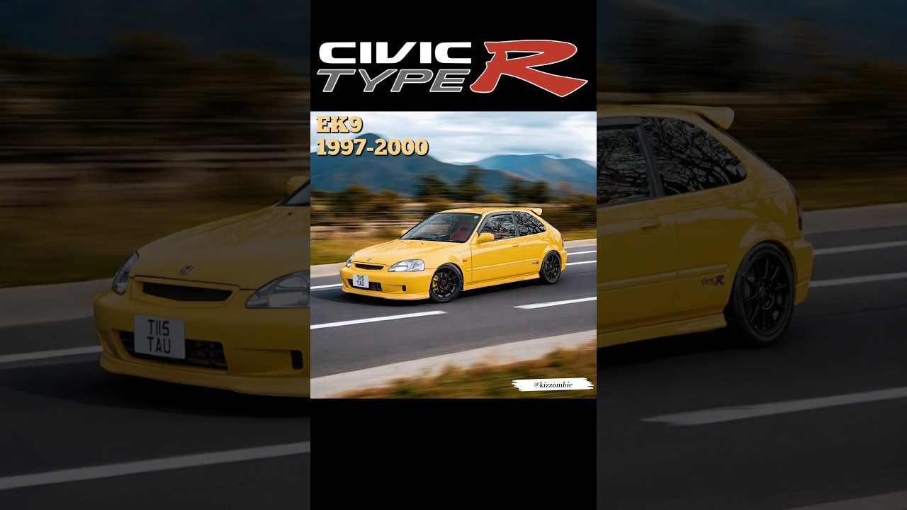 Honda Civic Type R Evolution (1997-2025)