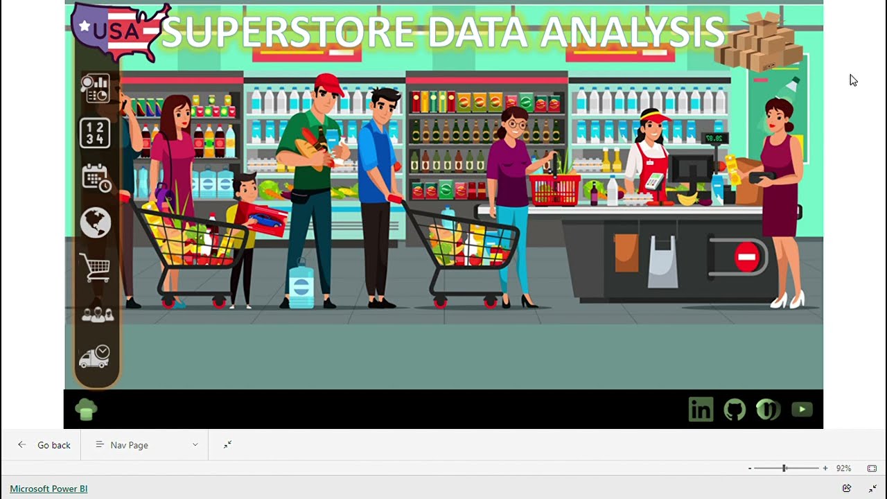 Superstore Data Analysis (Sales Dashboard) Power BI