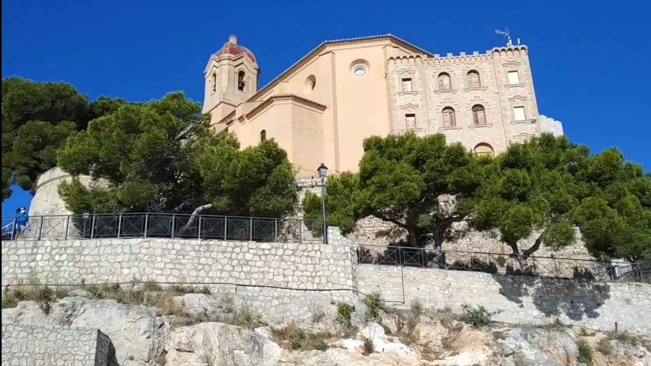 CASTILLO DE CULLERA🇪🇦Vistas de la bahía preciosas!!😍