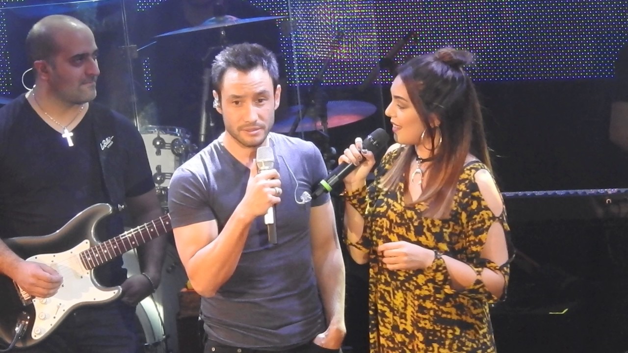 Luciano Pereyra Y Angela Leiva En El Colonial 17-3-17