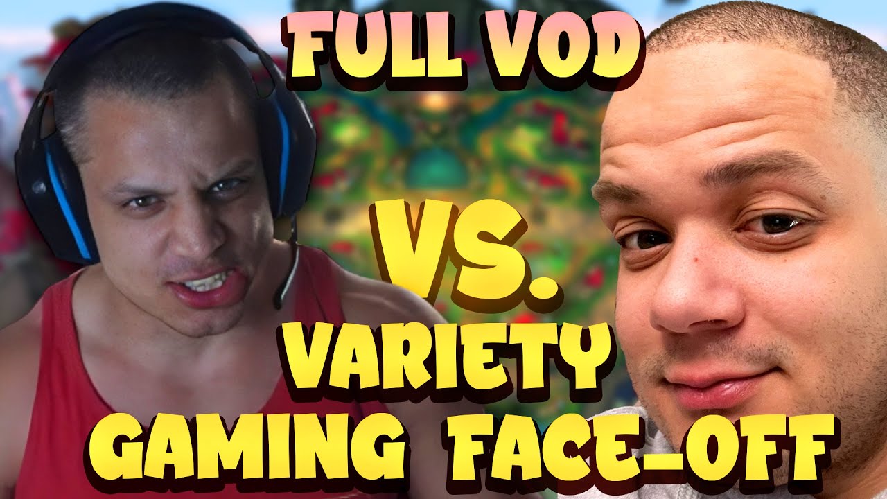 TYLER1 VS. EROBB221 VARIETY GAME FACE-OFF | FULL VOD (24H STREAM BET)