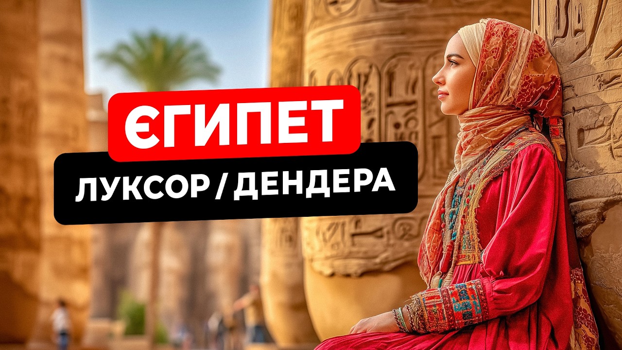 🇪🇬 Єгипет. Луксор та Дендера. Стародавні храми та життя біля Нілу