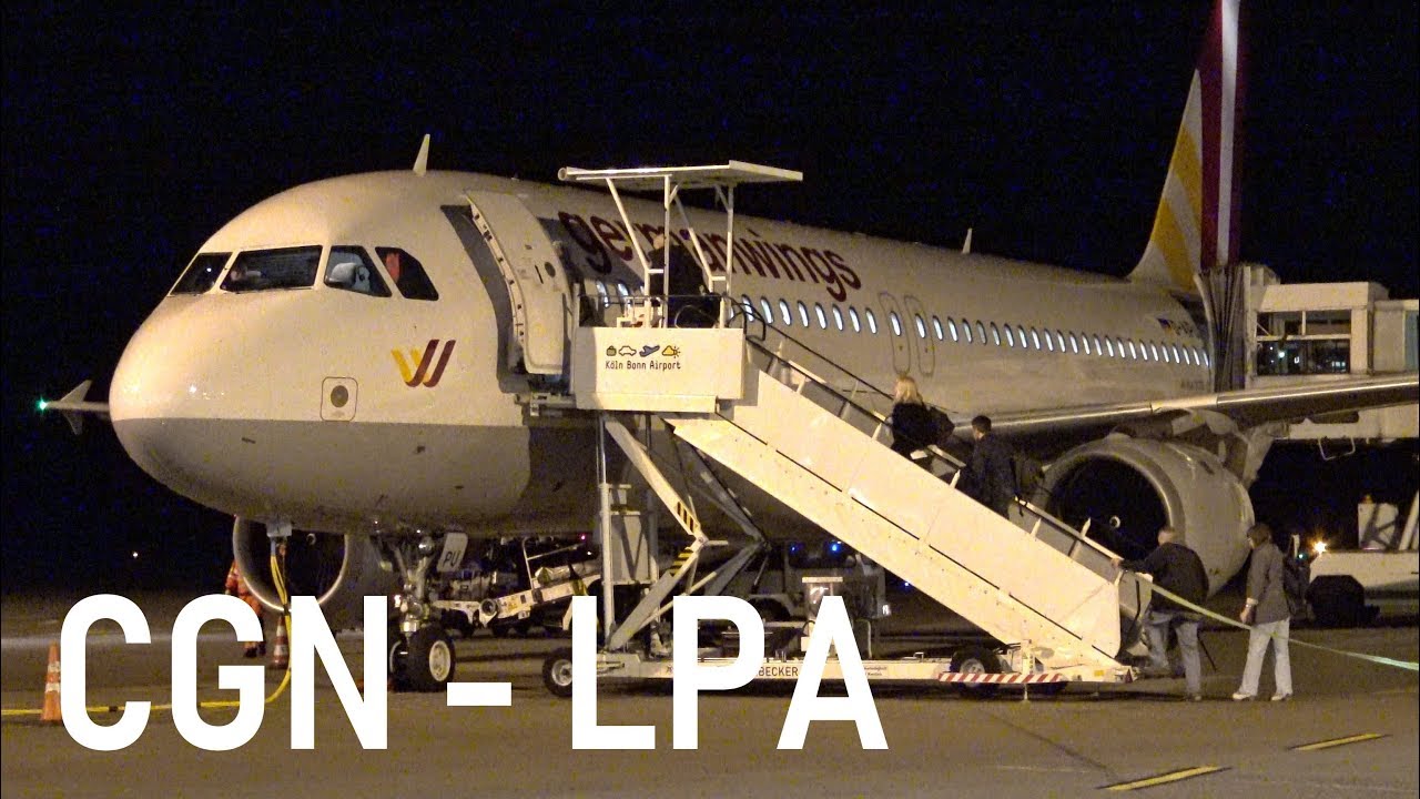 Trip Report Eurowings Cologne - Las Palmas | 4U268 | Airbus A320 | 03.04.2016