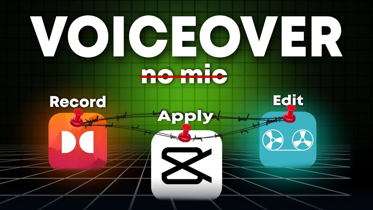 How To Record and Edit VOICEOVER For Gaming Video !!