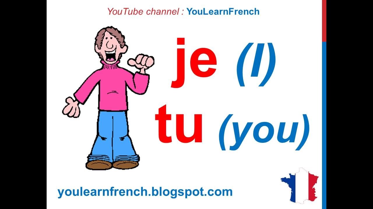 French Lesson 12 - Subject pronouns in French Pronoms personnels sujet Pronombres personales franc&eacute;s