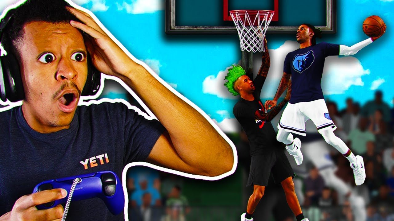 If I GET DUNKED ON, the video ENDS... (NBA 2K22)