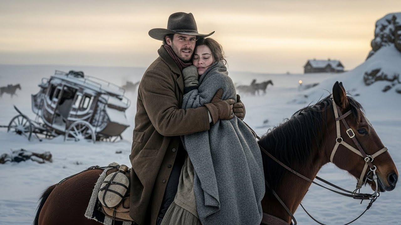 A Mail Order Bride Was Lost In A Blizzard, The Cowboy Searched Three Days Until He Found Her