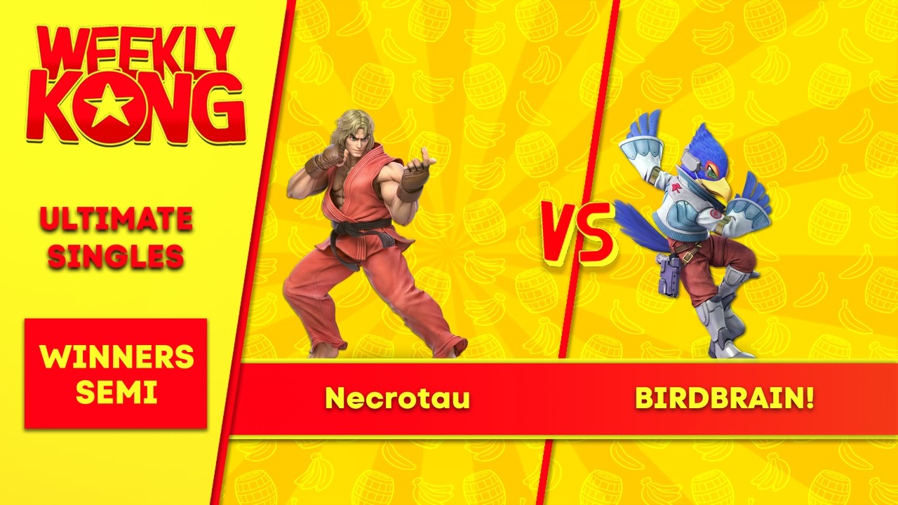 KONG#9 - Winners Semi-Final - Necrotau (Ken) VS BIRDBRAIN! (Falco)