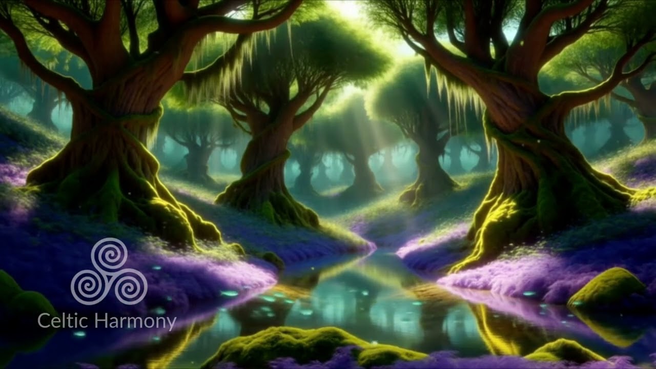 Calming Irish Music 🎶 Magical Forest Ambience | Celtic Relaxation Music