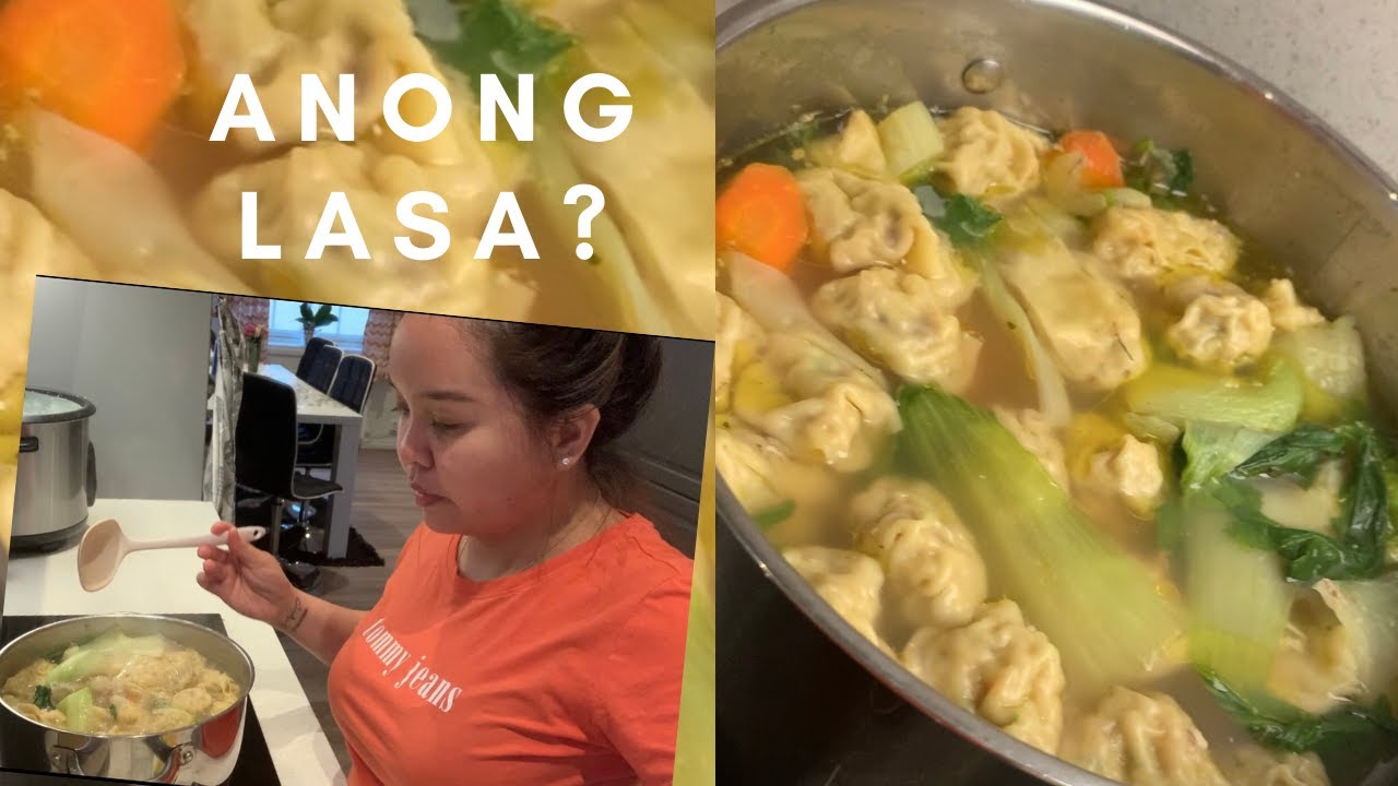 Buhay sa Norway: How I cooked Chicken/Wanton soup.