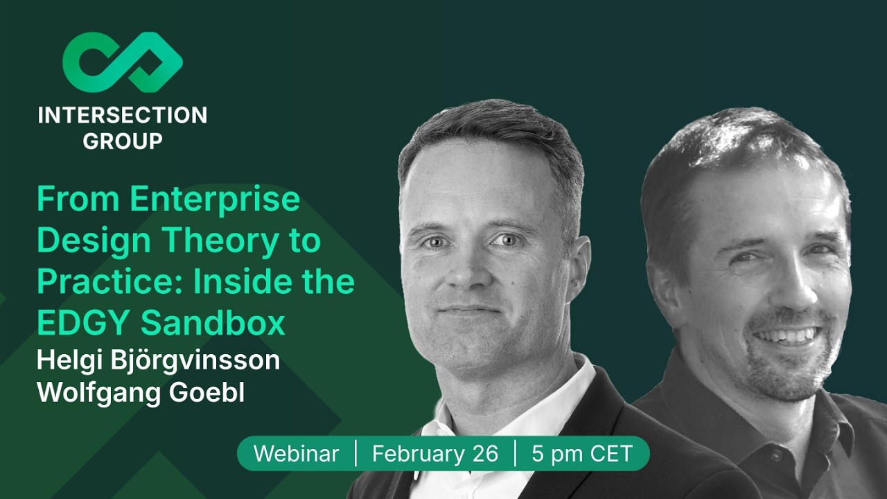 From Enterprise Design Theory to Practice: Inside the EDGY Sandbox (February 2026)