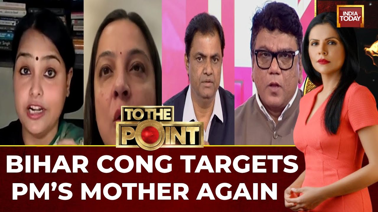 Congress's AI Video Of PM's Mother Sparks Firestorm; BJP Slams 'Low' Politics in Bihar |India Today