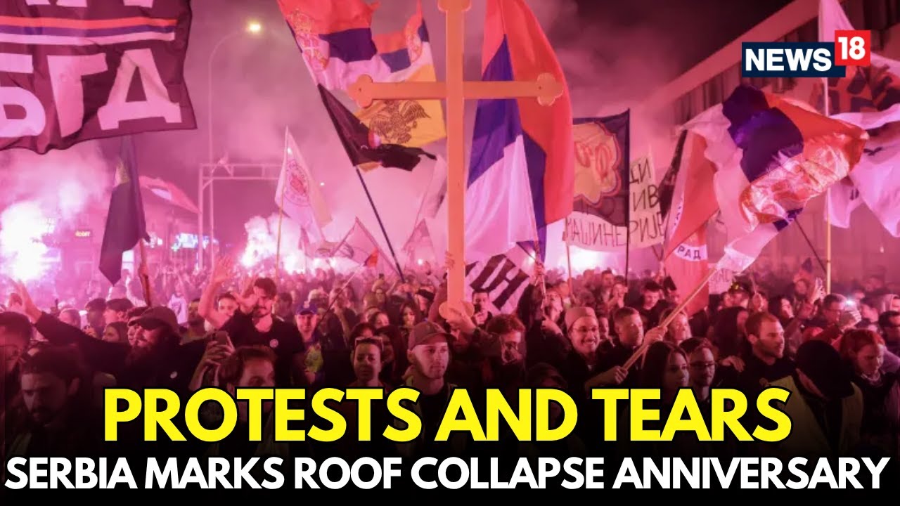 LIVE | Youth-Led Protest Erupts in Serbia | Thousands March After Novi Sad Train Station Tragedy