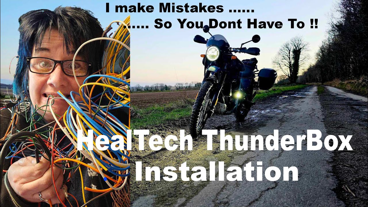 HealTech ThunderBox Installation on Dug The Royal Enfield Himalayan