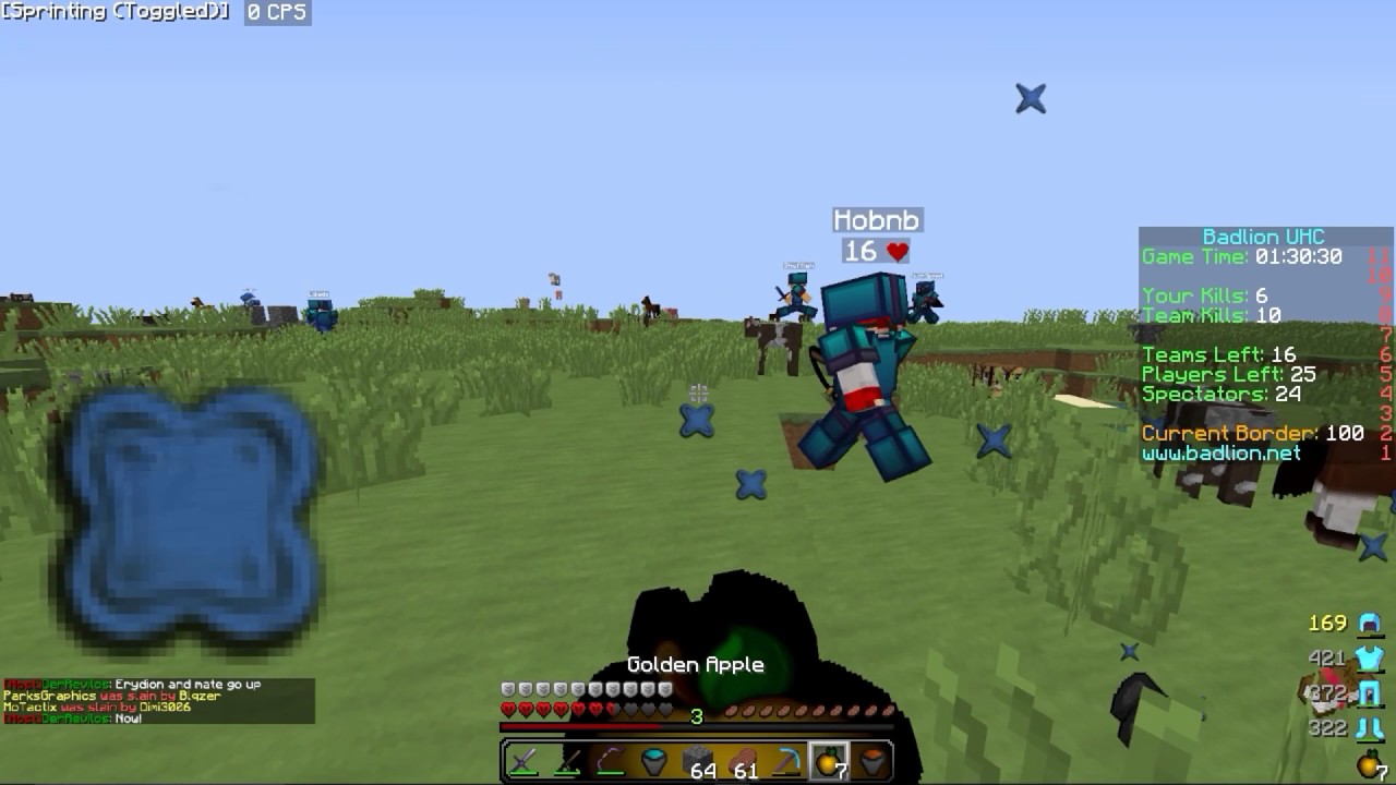 UHC Highlights #8 | Cleaned (Badlion UHC To2) | Blqzer