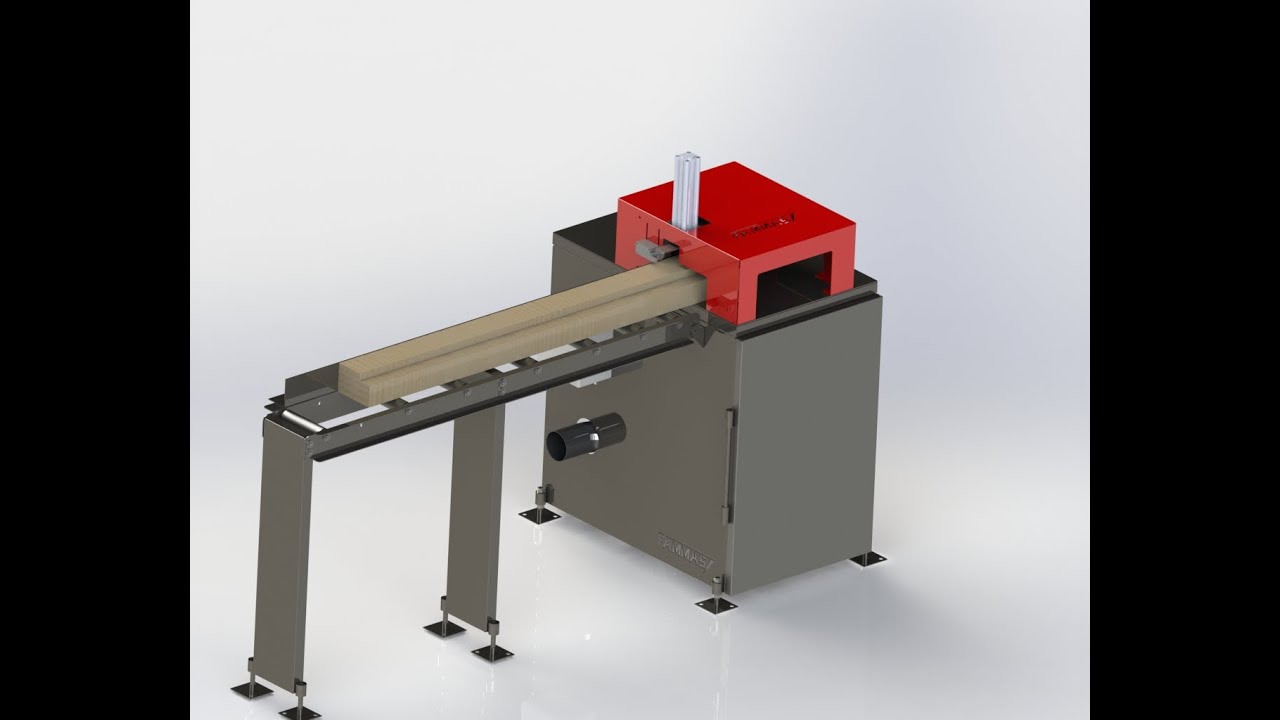 CT 111 A 2016. Cortadora de tacos de madera. Despuntadora de tacos y tablas.